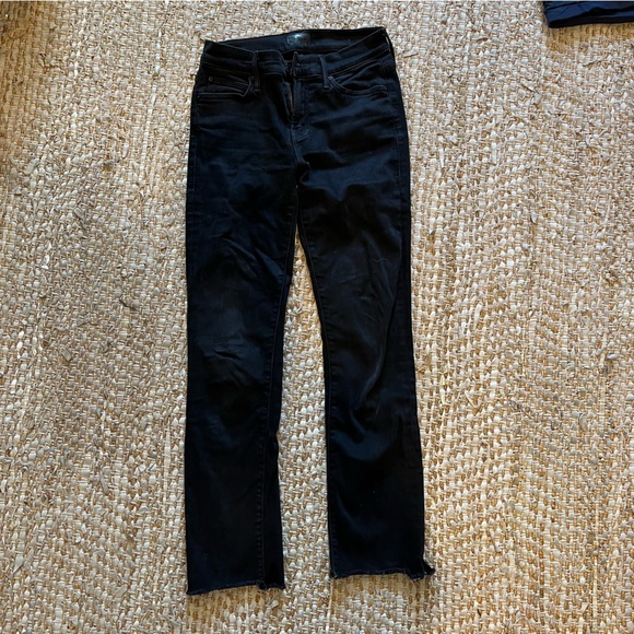 Mother Jeans The Rascal ankle snippet in black - Picture 2 of 4